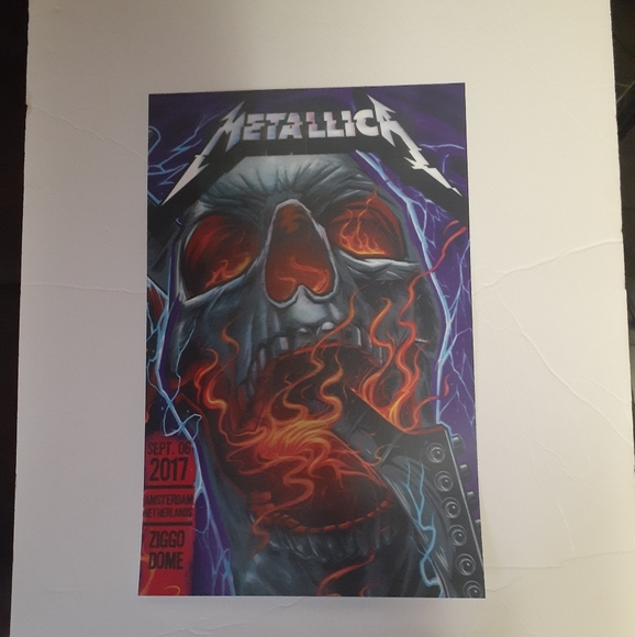 Metallica concert poster - Picture 2 of 2